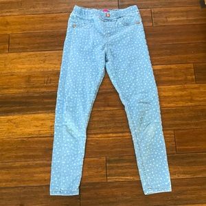 A cute heart jeans